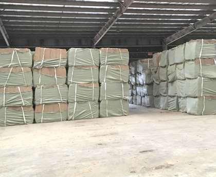 造紙用木纖維粉的制備工藝及處理系統